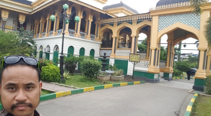 Maimun Palace in Medan, North Sumatera.